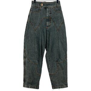 Vaquera Western High Rise Jeans Trousers